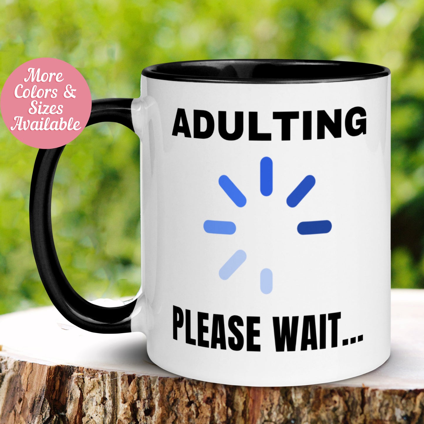 Adulting Mug, Funny Adulting Mug, Birthday Mug, Sarcastic Mug - Zehnaria - FUNNY HUMOR - Mugs