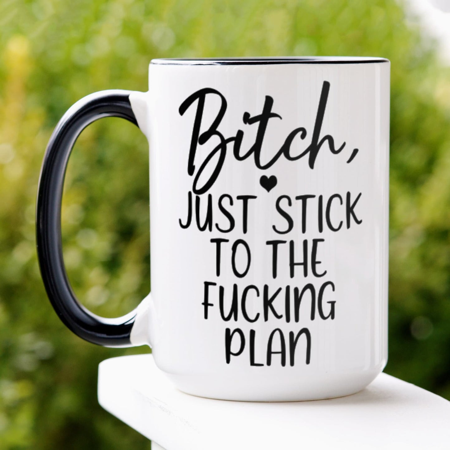 Bitch Mug, 15oz 11 oz, Funny Sarcastic Sassy Gift, Gag Gift - Zehnaria - FAMILY & FRIENDS - Mugs