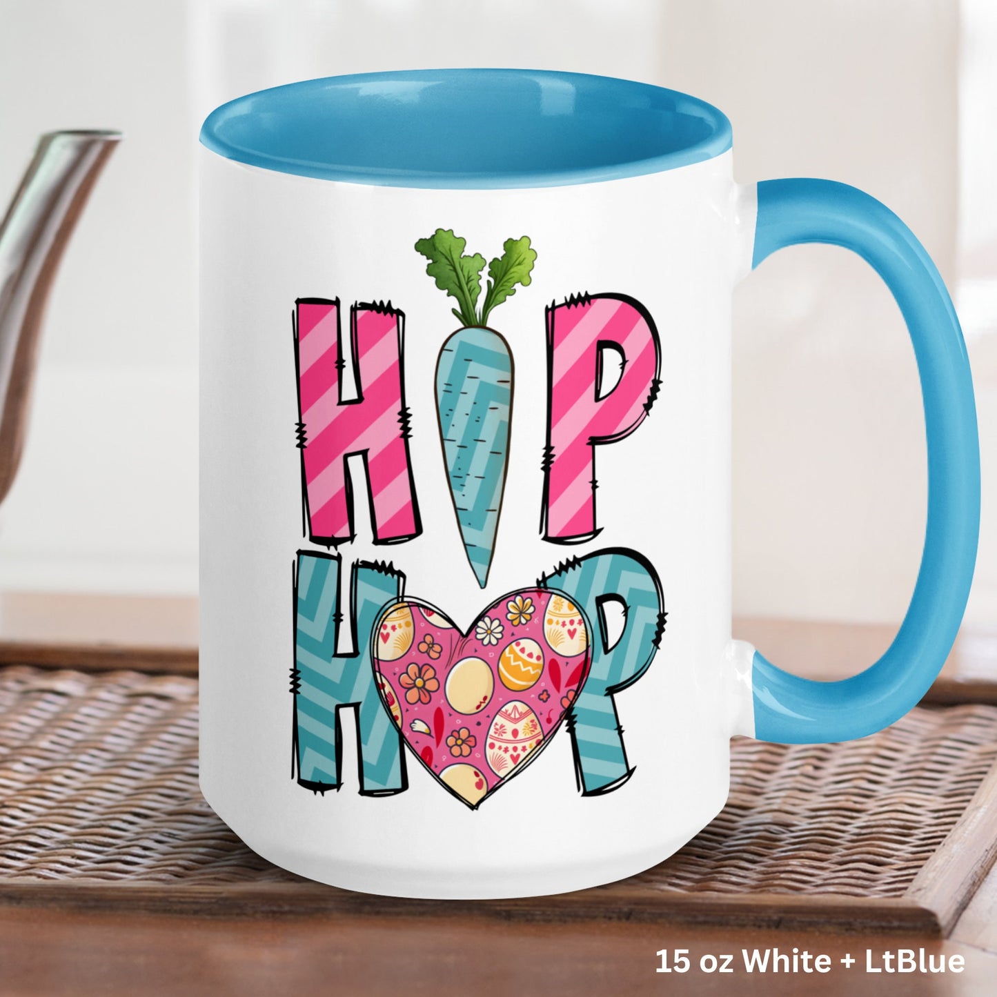 Easter Gifts, Easter Mug, Hip Hop Coffee Mug, Easter Bunny - Zehnaria - MORE HOLIDAYS & SEASONS - Mugs