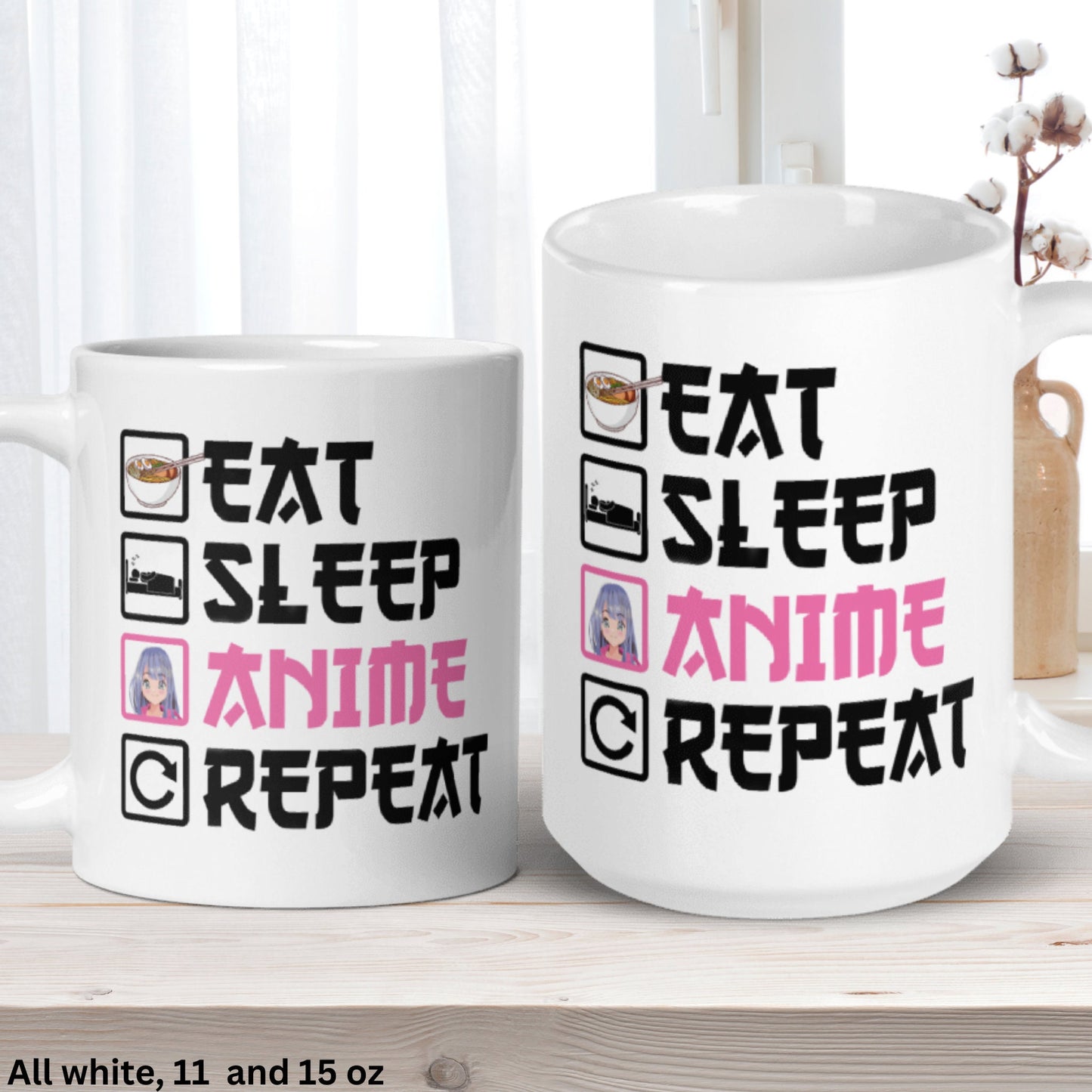 Anime Gifts, Anime Merch, Anime Mug, Anime Cup - Zehnaria - HOBBIES & TRAVEL - Mugs