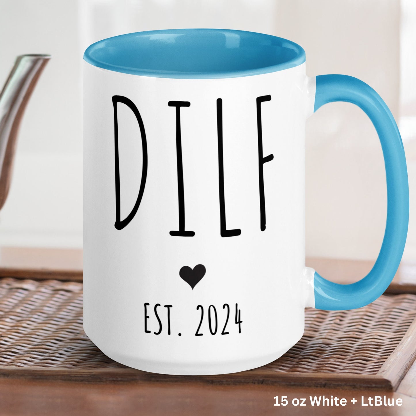 Dad Mug, DILF Mug, 15 oz 11 oz, Future DILF Gift - Zehnaria - FAMILY & FRIENDS - Mugs