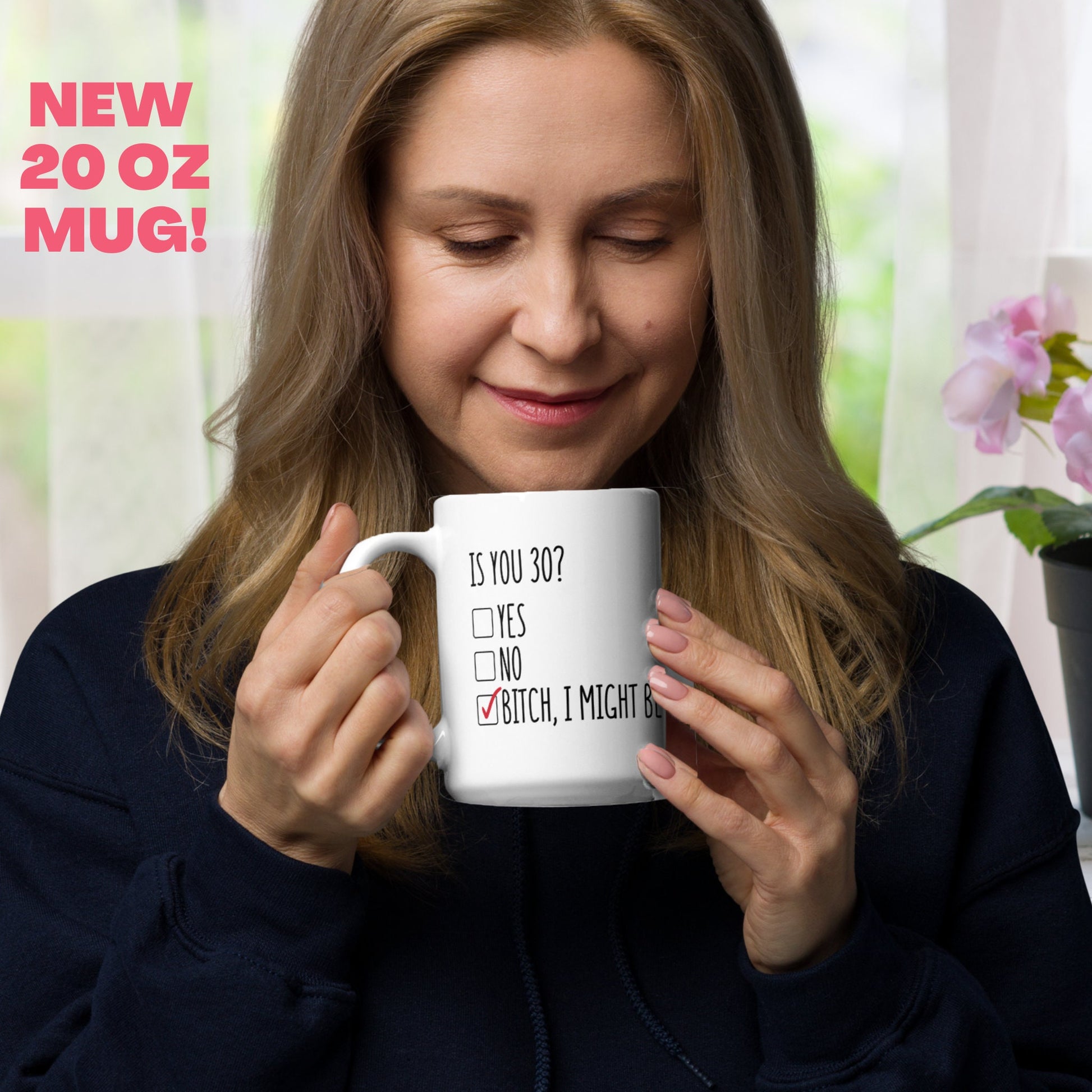 Personalized Gift, Is You - Bitch I Might Be Mug, Birthday Gift for Friend, Birthday Mug - Zehnaria - BIRTHDAY & ZODIAC - Mugs