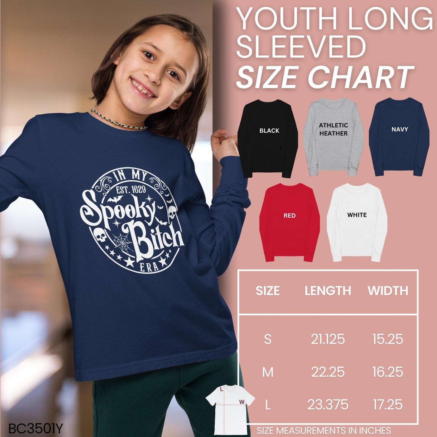In My Spooky Bitch Era Shirt, Funny Halloween Shirt, Spooky Season Tee, Long Short Sleeved - Zehnaria - - T-shirts