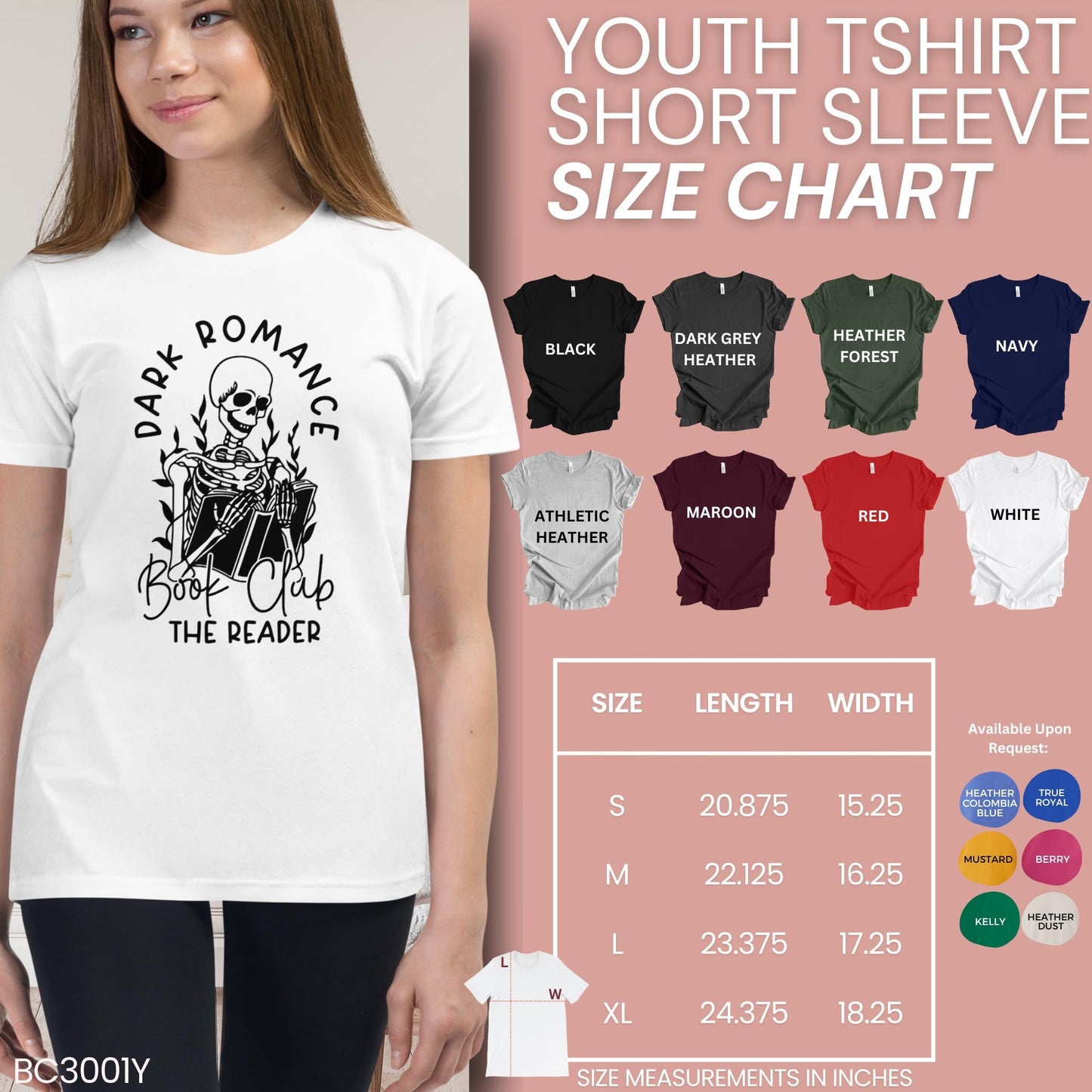 The Reader, Dark Romance Book Club Shirt, Skeleton Tarot Card Graphic Tee, Funny Shirt - Zehnaria - - T-shirts