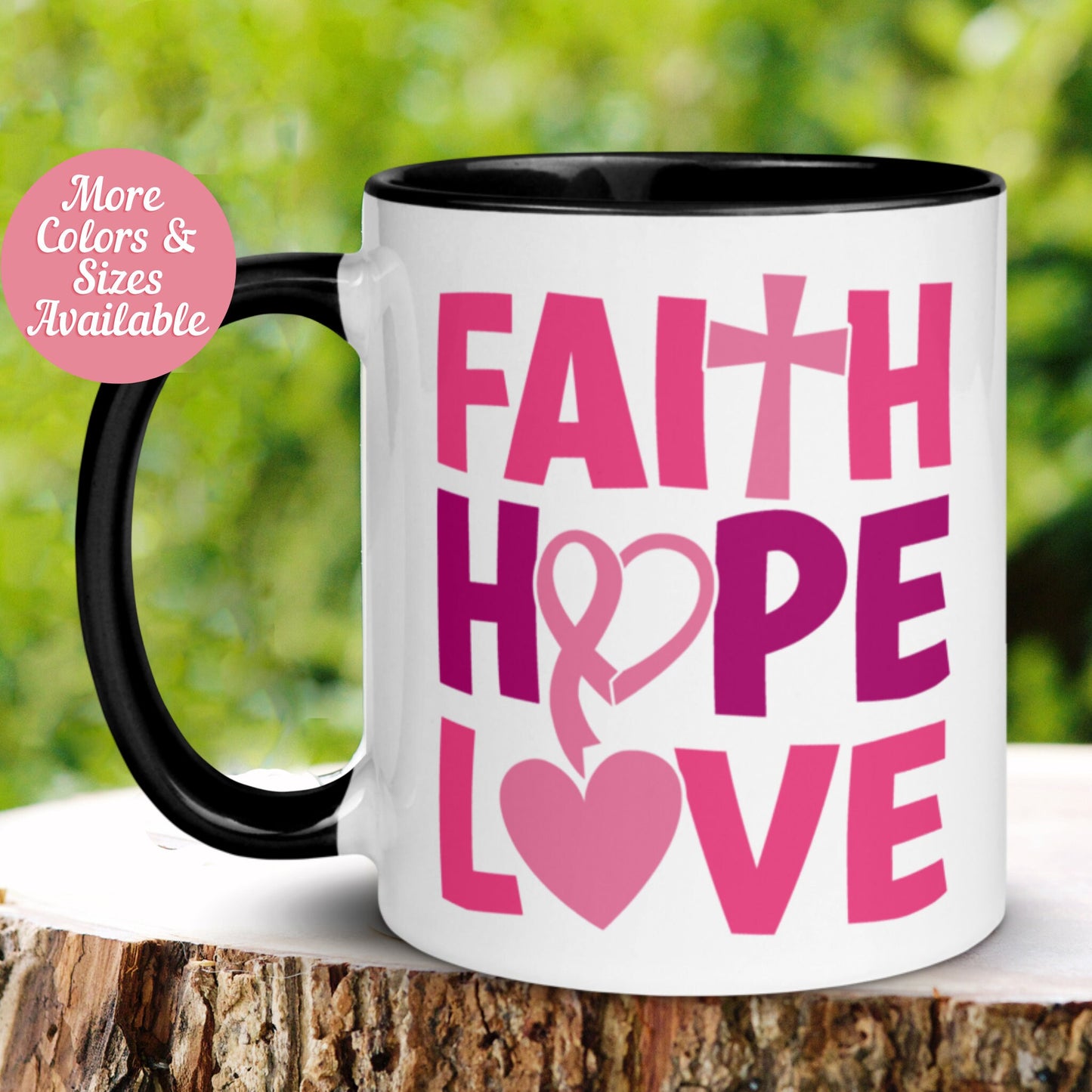 Cancer Mug, Cancer Awareness, Cancer Coffee Mug, Cancer Survivor Gift - Zehnaria - FAITH AND RELIGION - Mugs