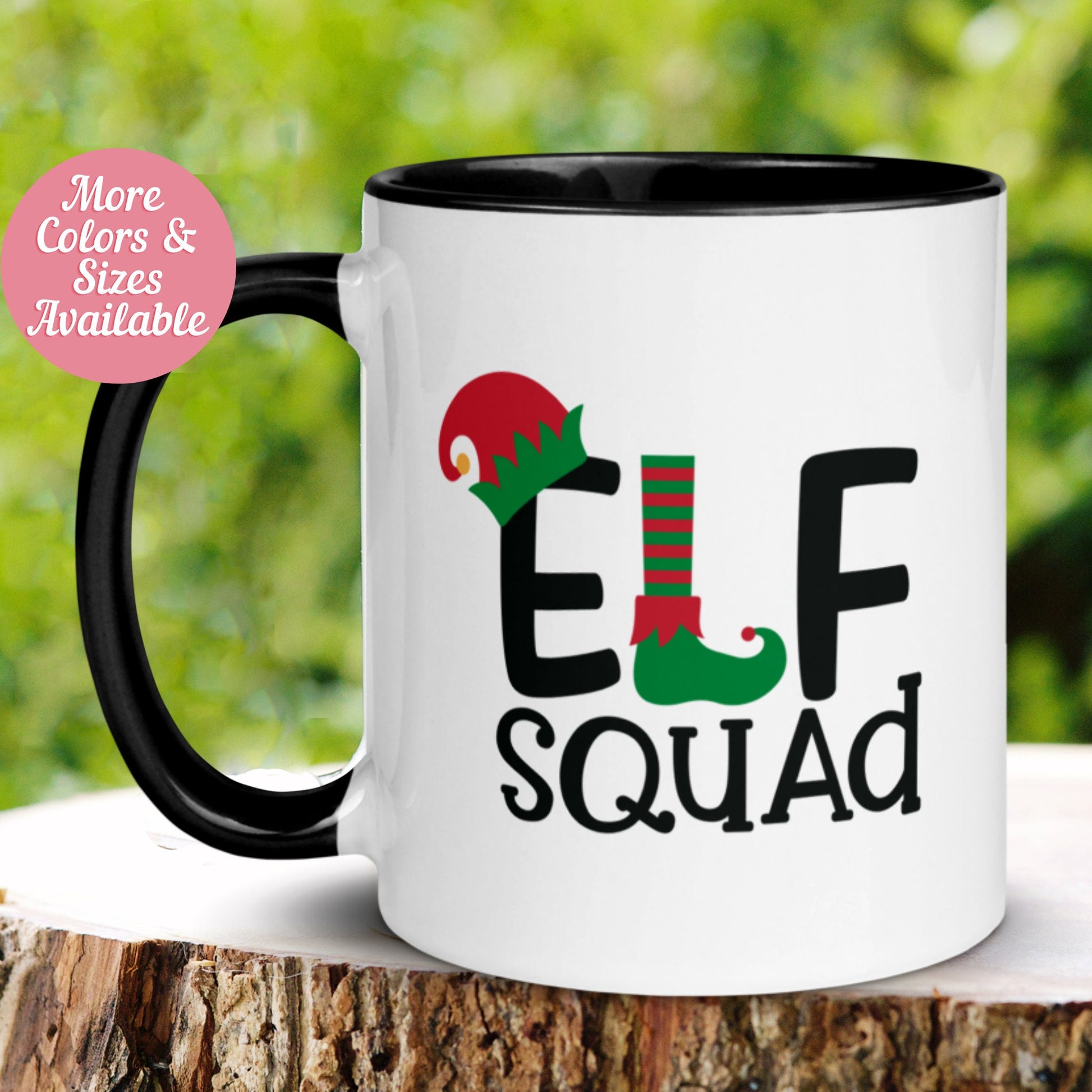 Elf Squad Mug, Christmas Mug, Tea Coffee Cup, Gift for Friend - Zehnaria - WINTER HOLIDAY - Mugs