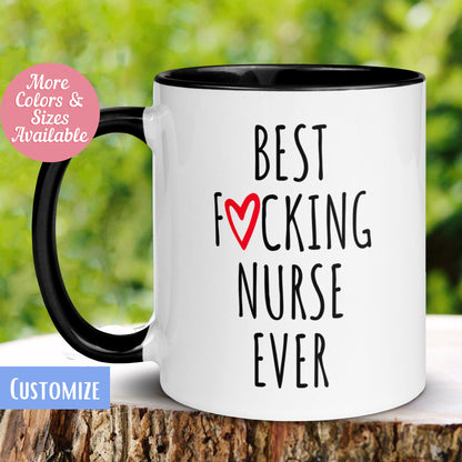 Nurse Gift, Nurse Mug, Nurse Appreciation Mug, Funny Nurse Mug - Zehnaria - CAREER & EDUCATION - Mugs