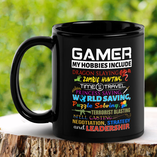 Gamer Mug, Gaming Mug, Video Game Mug, Gift for Him - Zehnaria - HOBBIES & TRAVEL - Mugs