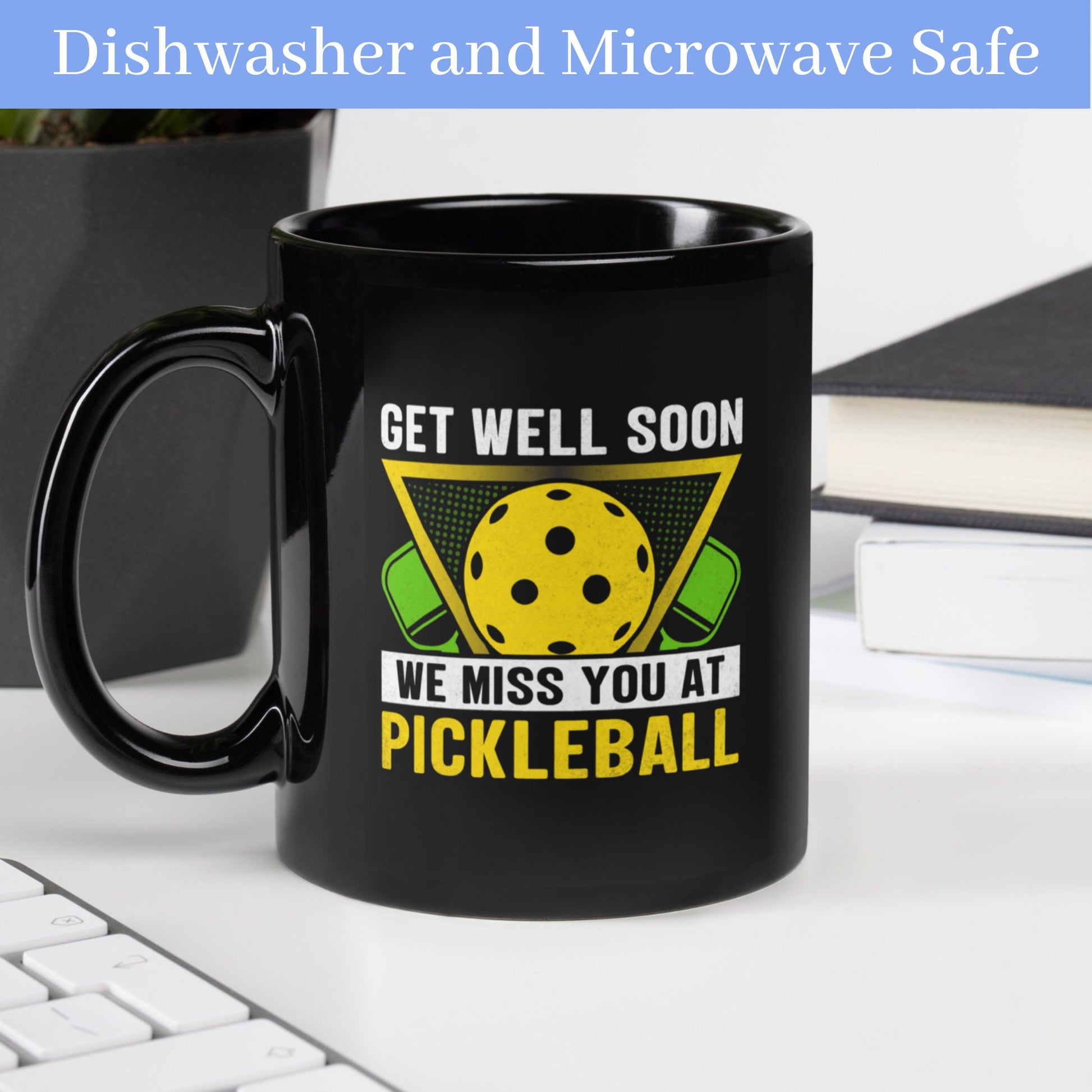 Get Well Soon Mug, We Miss You at Pickleball Mug - Zehnaria - HOBBIES & TRAVEL - Mugs