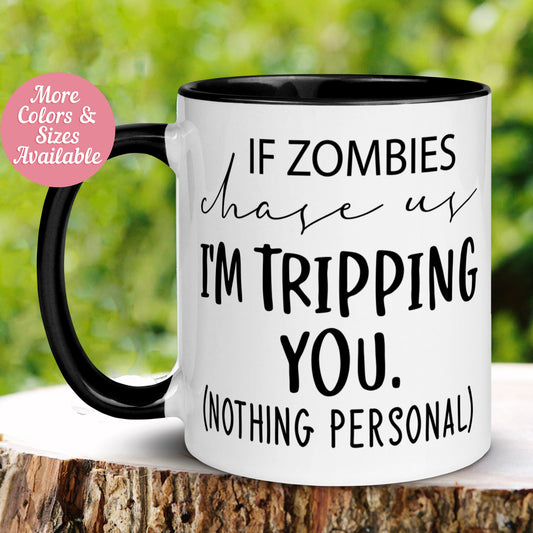 Halloween Mug, Zombie Gift, Zombie Apocalypse, Halloween Coffee Mug - Zehnaria - FUNNY HUMOR - Mugs