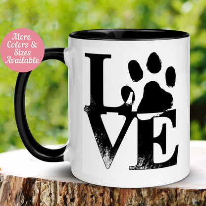 Dog Owner Mug, Puppy Love Mug, Pet Lover Tea Coffee Cup, Birthday Gift - Zehnaria - PETS & ANIMALS - Mugs