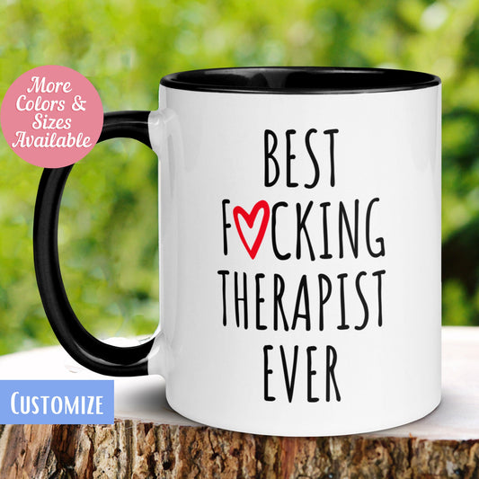 Therapist Mug Gift, Therapist Cup, Funny Therapist Gift for Physical Therapist, Speech Therapist - Zehnaria - CAREER & EDUCATION - Mugs