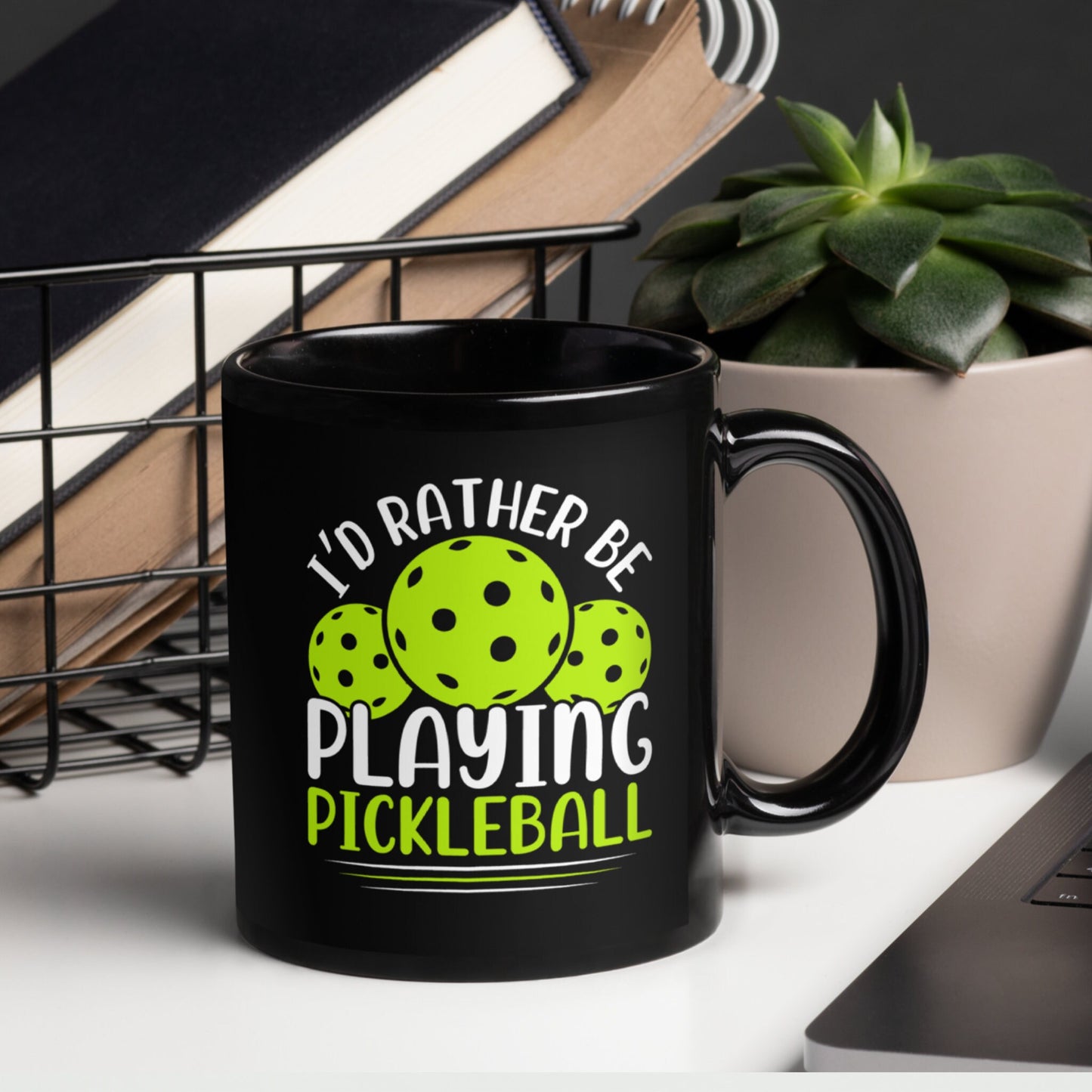 Pickleball Lover Mug, I'd Rather Be Playing Pickleball Mug, Funny Mug, Hobby Mug - Zehnaria - HOBBIES & TRAVEL - Mugs