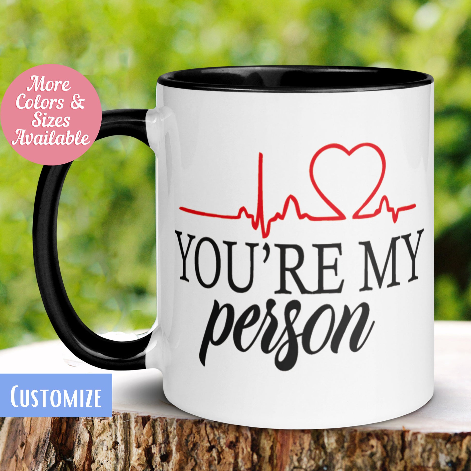 Best Friend Mug, You Are my Person Mug, Soul Sisters Mug, Friendship Mug - Zehnaria - FAMILY & FRIENDS - Mugs