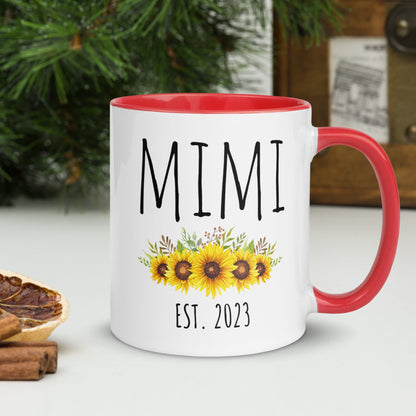 Mimi Mug, Flower Name Mug, Custom Name Mug, Name Mug - Zehnaria - FAMILY & FRIENDS - Mugs