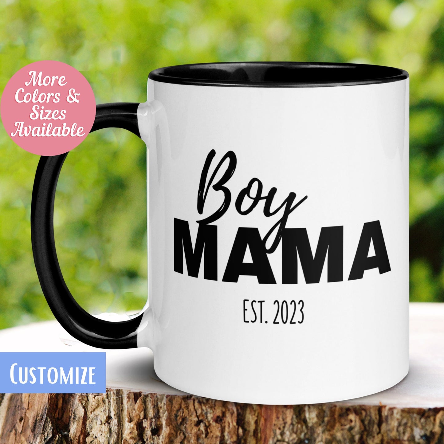 Boy Mama Mug, Mom Gift, Mom To Be, Gift For Mom - Zehnaria - FAMILY & FRIENDS - Mugs