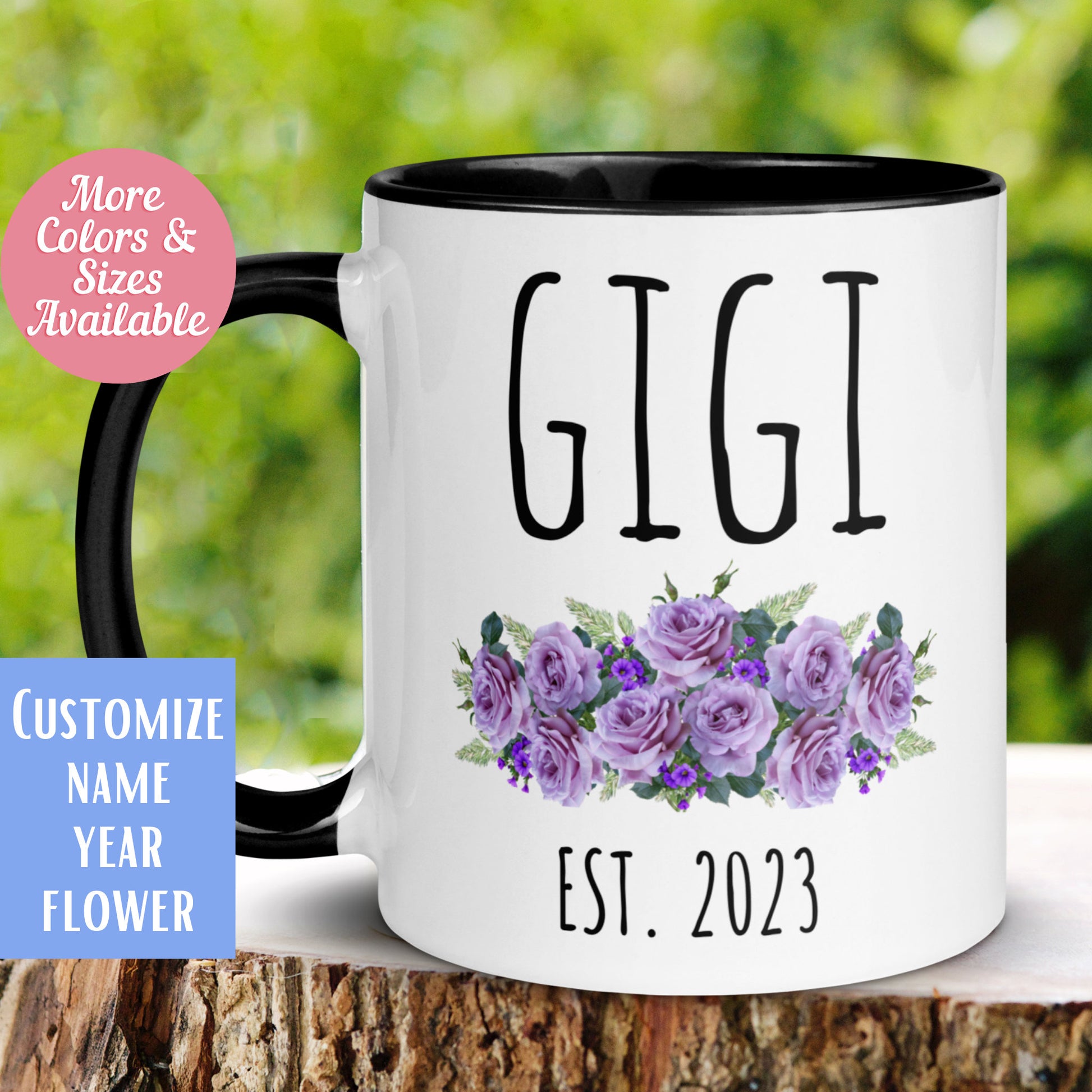 Gigi Mug, Gift for Gigi, Gigi Gifts, New Gigi Mug - Zehnaria - FAMILY & FRIENDS - Mugs