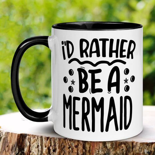 Mermaid Mug, Mermaid Coffee Mug, Mermaid Gift, Mermaid Cup - Zehnaria - FUNNY HUMOR - Mugs