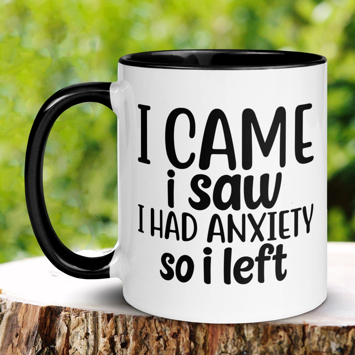 Anxiety Gifts, Anxiety Mug, Anxiety Relief, Mental Health Therapy Mug - Zehnaria - FUNNY HUMOR - Mugs