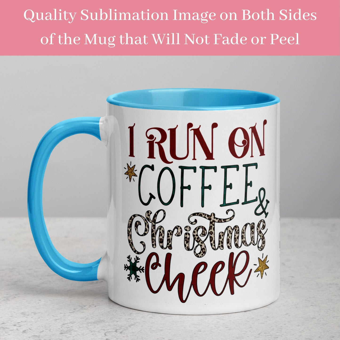 Christmas Gifts, Christmas Mug, Holiday Mug, Christmas Coffee Mug - Zehnaria - WINTER HOLIDAY - Mugs