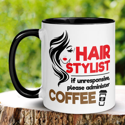 Hairstylist Gift, Hairstylist Mug, Hairstylist Cup, Hairdresser Mug - Zehnaria - CAREER & EDUCATION - Mugs