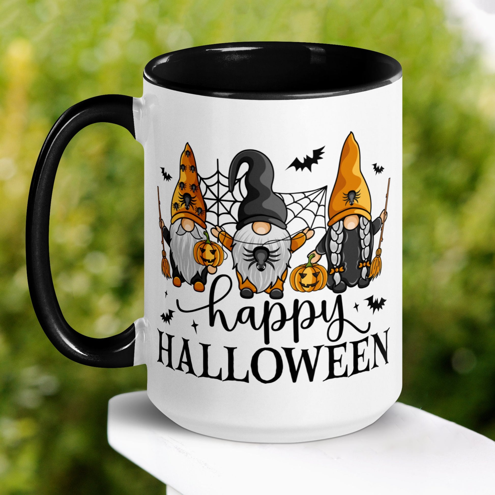 Halloween Mug, Gnome Mug, Halloween Gifts, Halloween Cups - Zehnaria - HALLOWEEN - Mugs