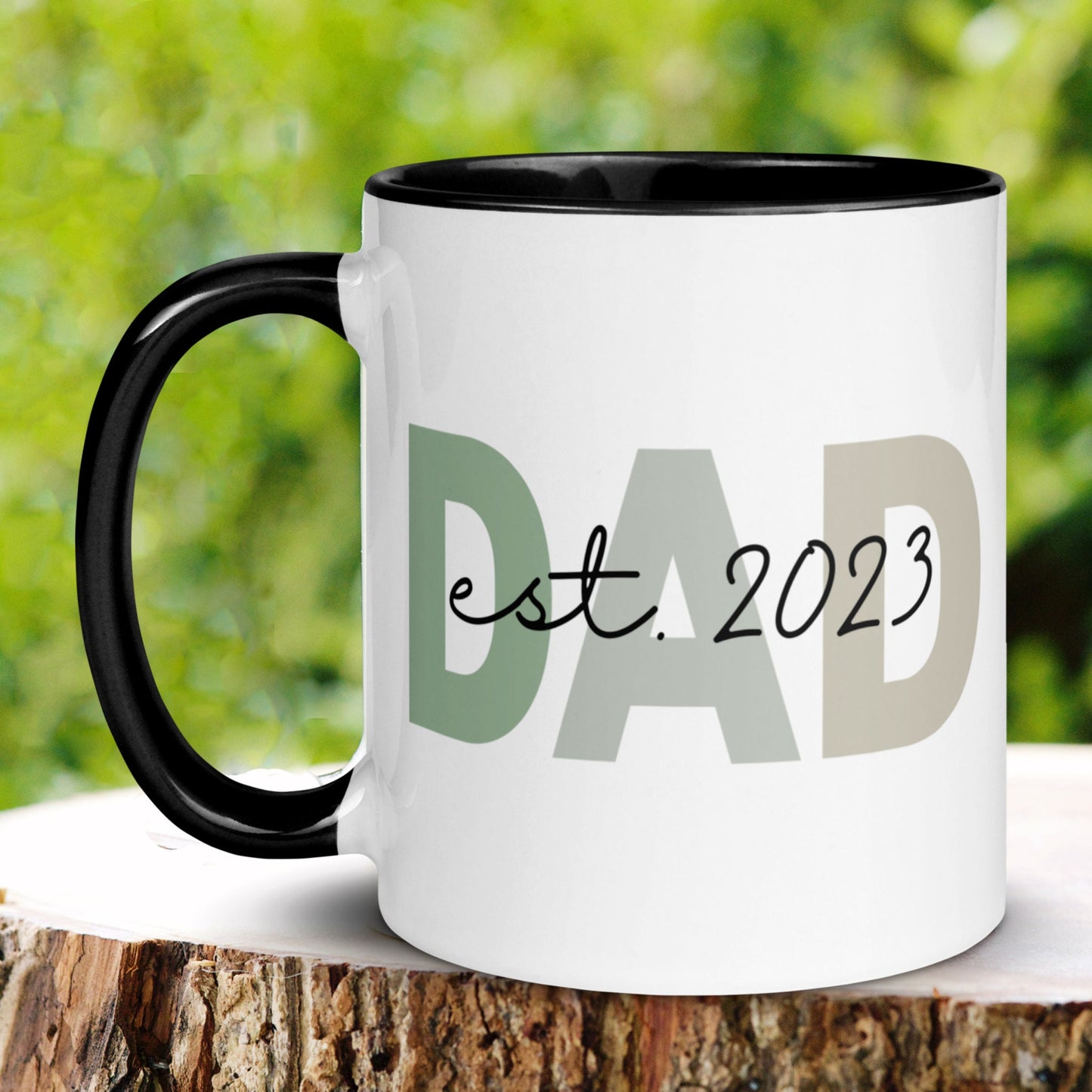 DAD Mug, Personalized Custom Mug, Fathers Day Mug, Birthday Gift for Dad - Zehnaria - FAMILY & FRIENDS - Mugs