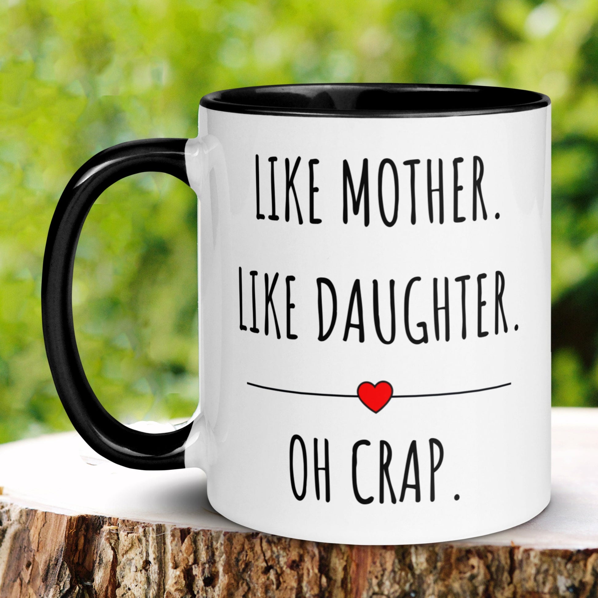 Like Mother Like Daughter, Personalized Gift, Custom Mug, Mothers Day Mug - Zehnaria - FAMILY & FRIENDS - Mugs