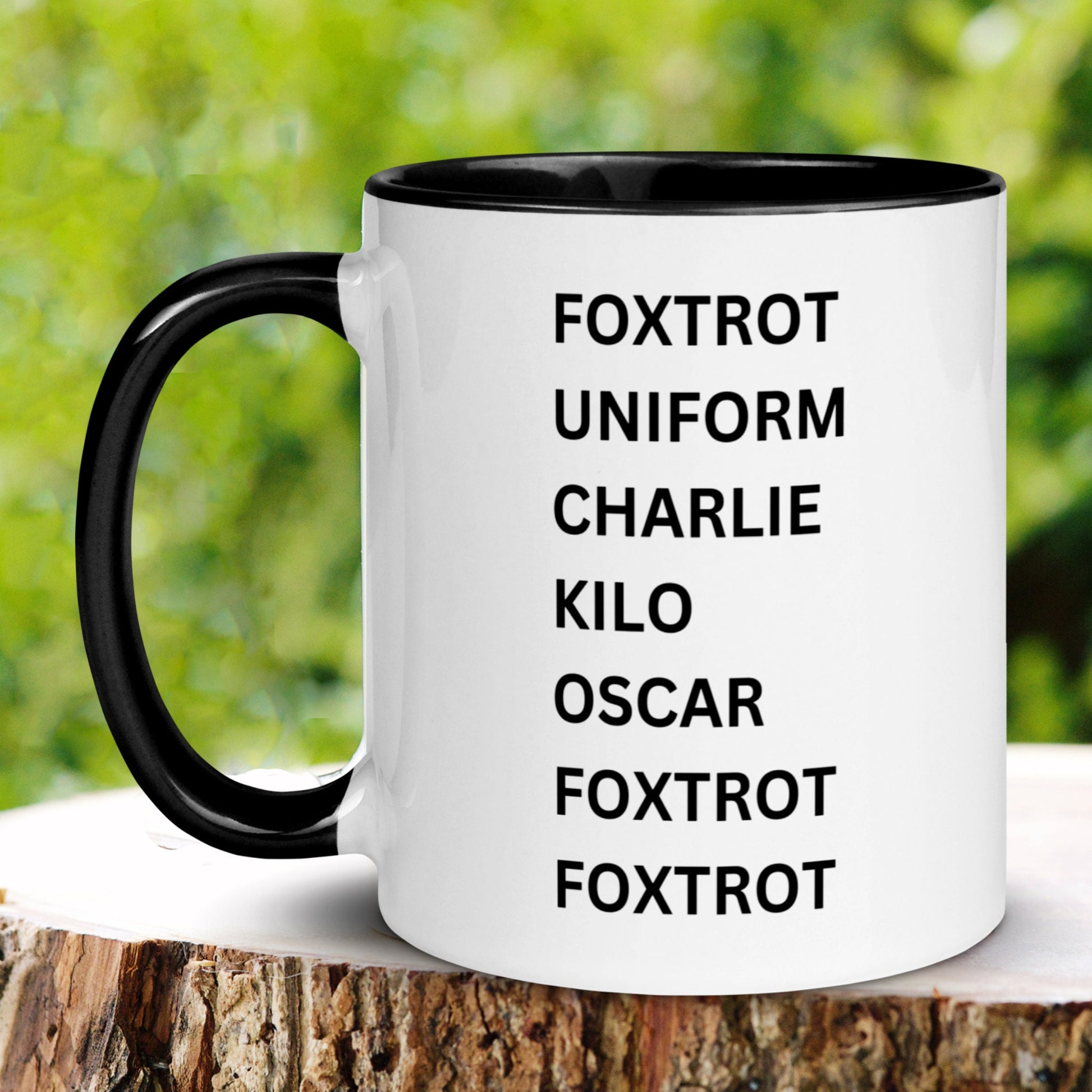 Offensive Mug, FOXTROT FUCKOFF Mug, Funny Mug, Gift for Work Coworker Boss Mug - Zehnaria - FUNNY HUMOR - Mugs