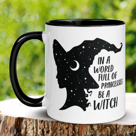 Witch Mug, Halloween Mug, Witchy Mug, Spooky Mug - Zehnaria - HALLOWEEN - Mugs