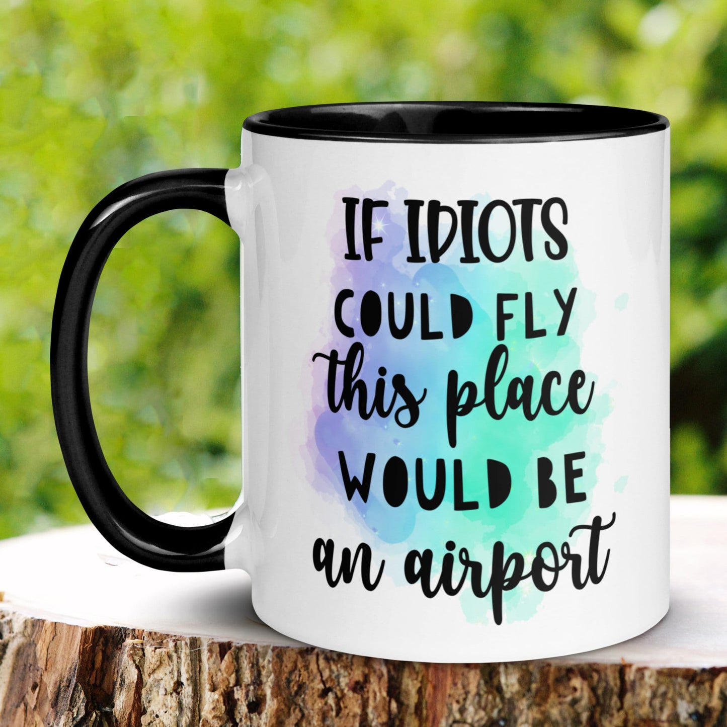 Airport Mug, Pilot Mug, Flight Attendant Mug, Funny Work Mug - Zehnaria - FUNNY HUMOR - Mugs