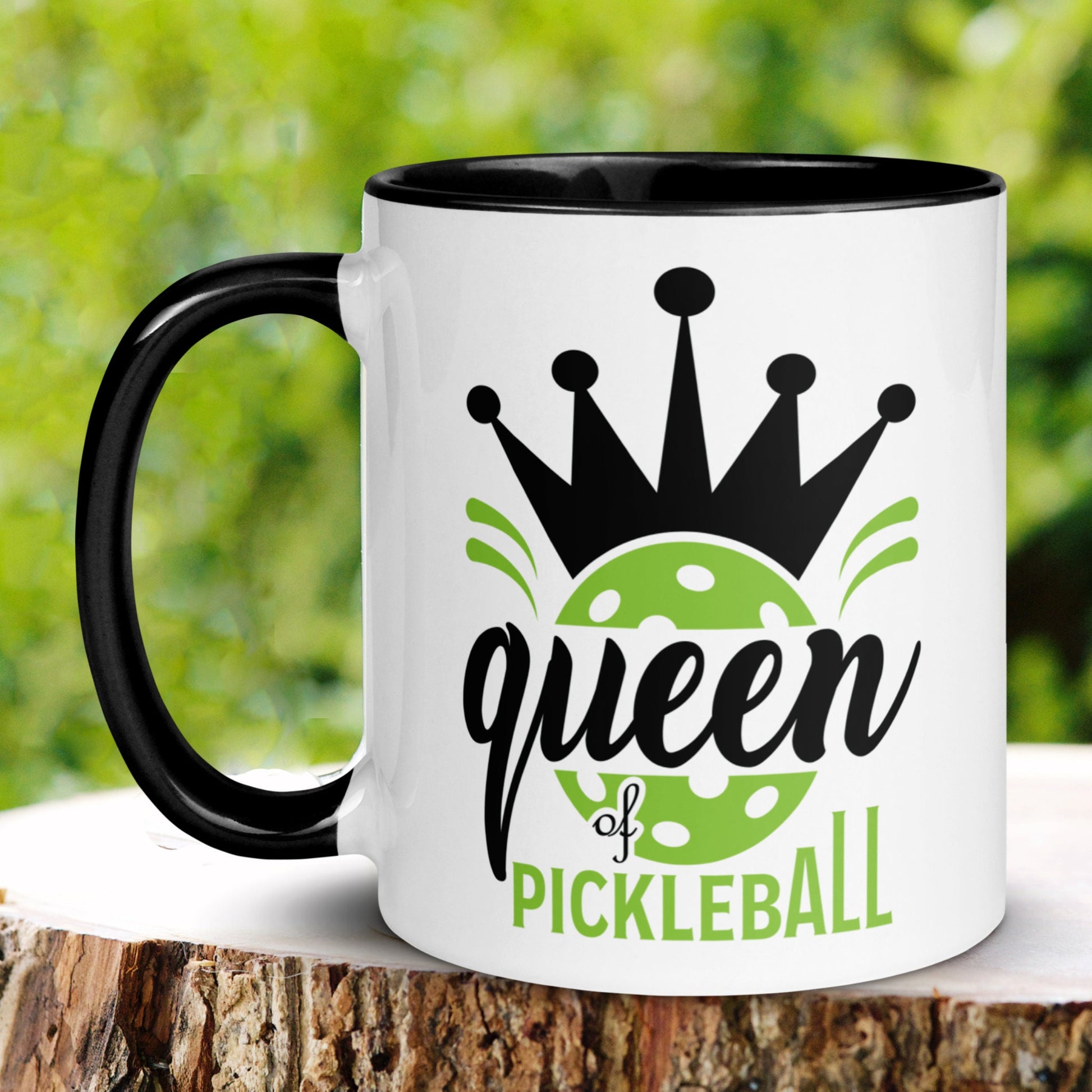 Pickleball Gifts, Pickle Ball Mug, Pickleball Queen, Pickleball Queen Mug - Zehnaria - HOBBIES & TRAVEL - Mugs