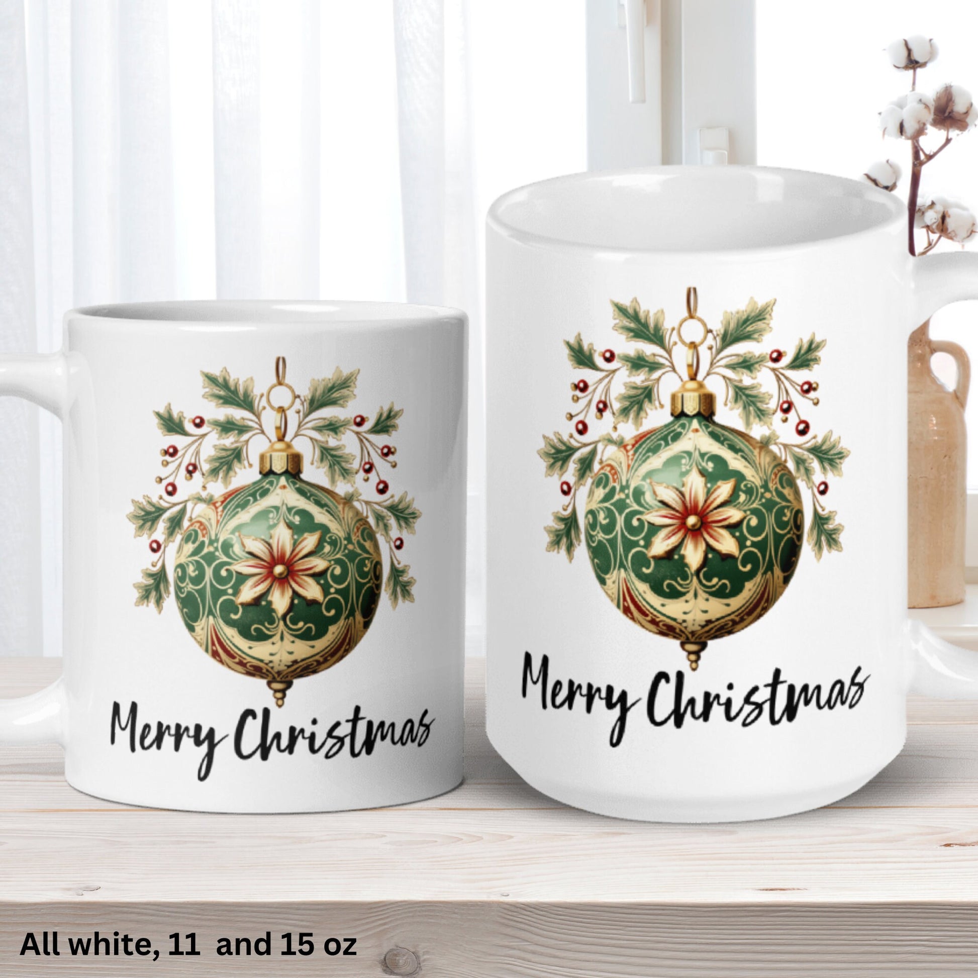 Christmas Gifts, Christmas Ornaments - Zehnaria - WINTER HOLIDAY - Mugs