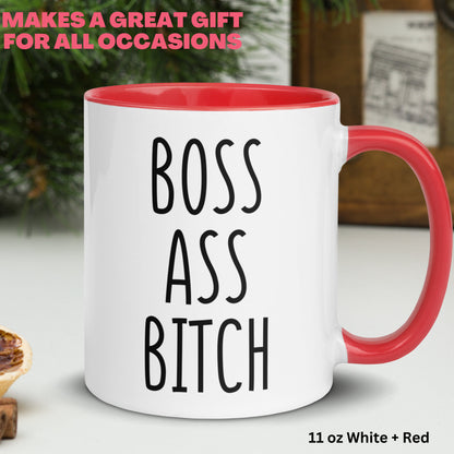 Boss Gift, Bitch Mug, Bad Bitch, Girl Boss - Zehnaria - INSPIRE & MOTIVE - Mugs