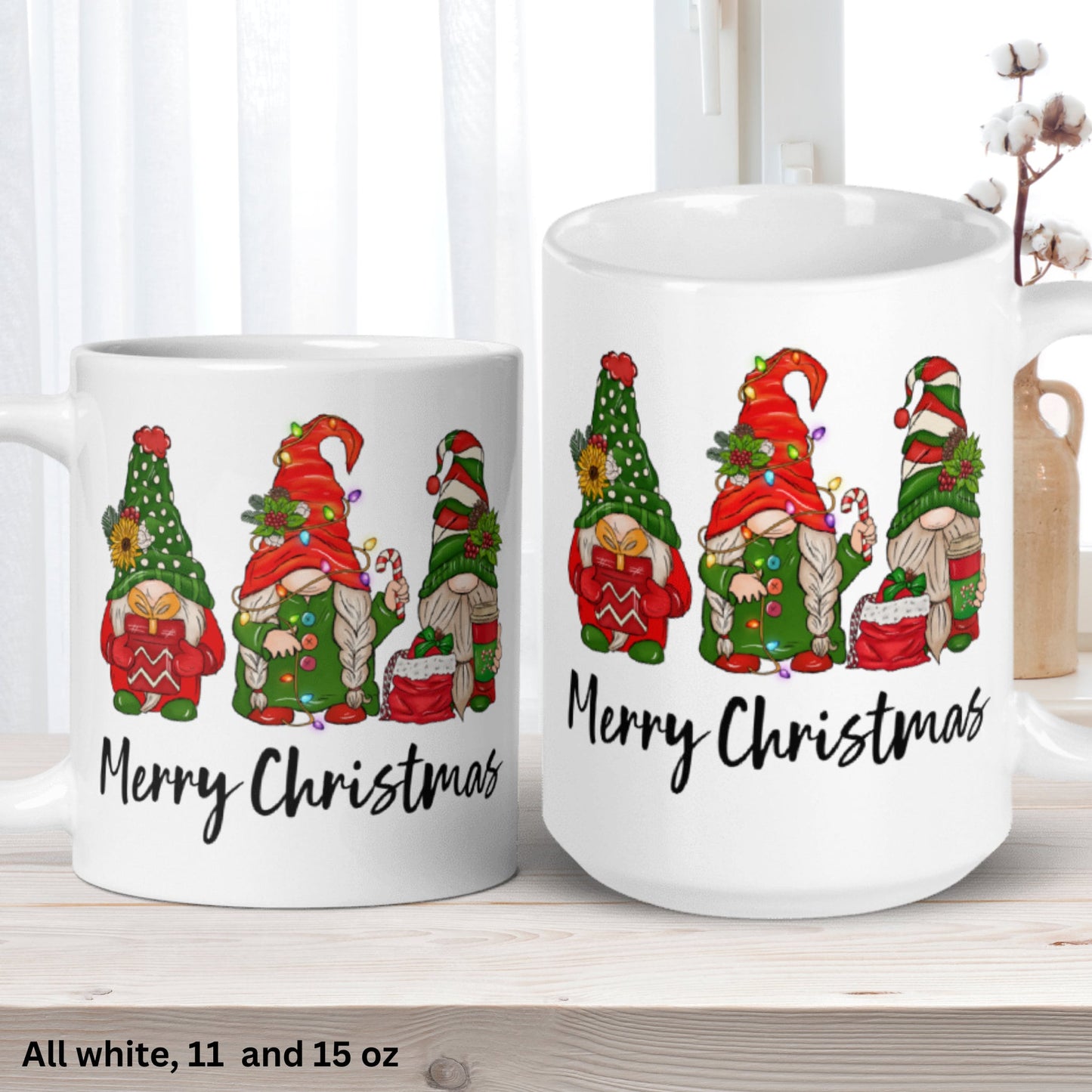 Christmas Gnomes, Christmas Gifts, Christmas Mug, Merry Christmas - Zehnaria - WINTER HOLIDAY - Mugs