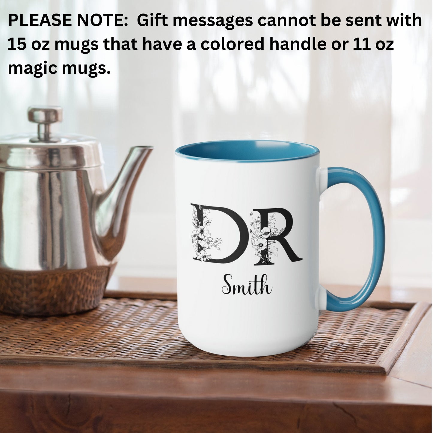 Personalized Doctor Mug, Doctor Gifts, Doctor Coffee Mug, Dr. Gift - Zehnaria - CAREER & EDUCATION - Mugs