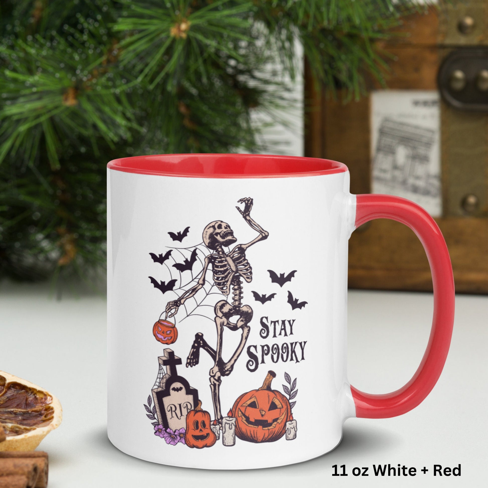 Halloween Mug, Halloween Gifts, Pumpkin Mug, Spooky Mug - Zehnaria - HALLOWEEN - Mugs