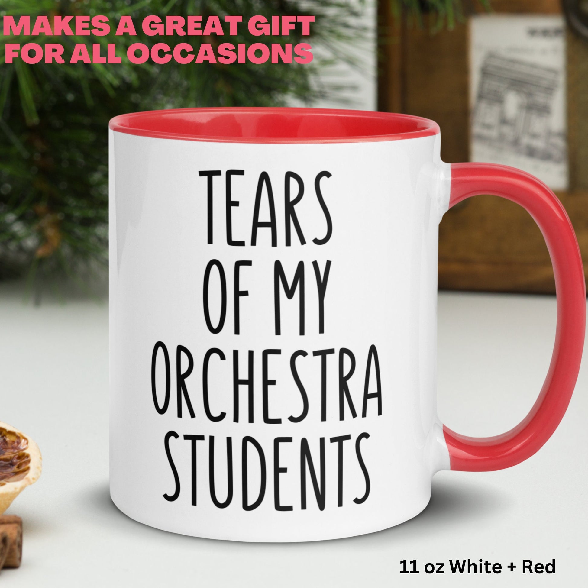 Music Teacher Gifts, Band Teacher Mug, Tears of My Orchestra Students, Teacher Appreciation Gift - Zehnaria - CAREER & EDUCATION - Mugs