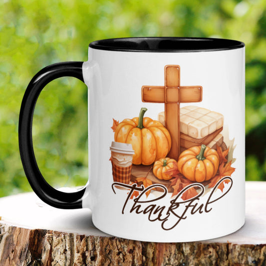 Christian Gifts, Christian Mugs, Thanksgiving Mug, Holiday Mug - Zehnaria - MORE HOLIDAYS & SEASONS - Mugs