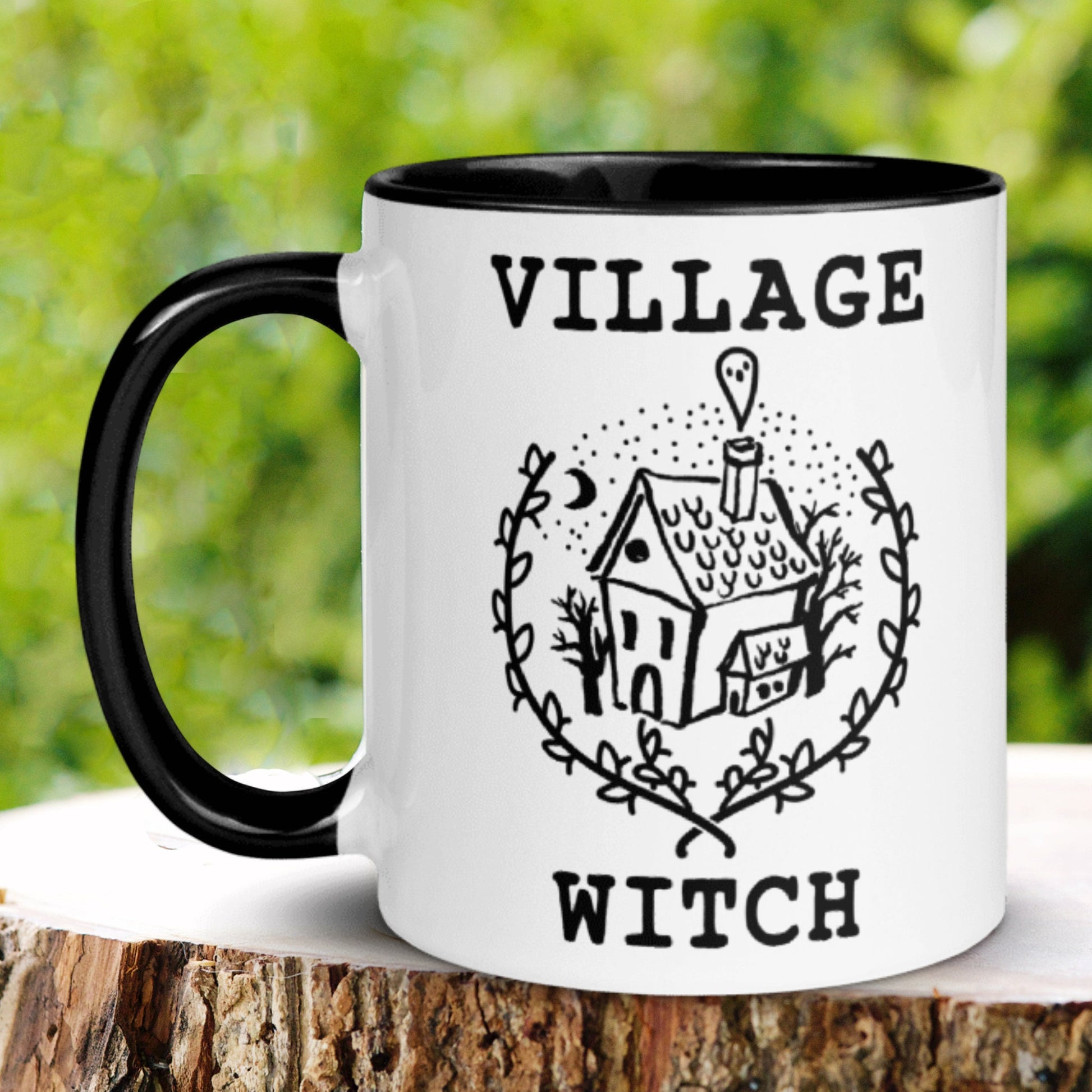 Halloween Mug, Village Witch, Witch Mug, Witchy Mug - Zehnaria - HALLOWEEN - Mugs