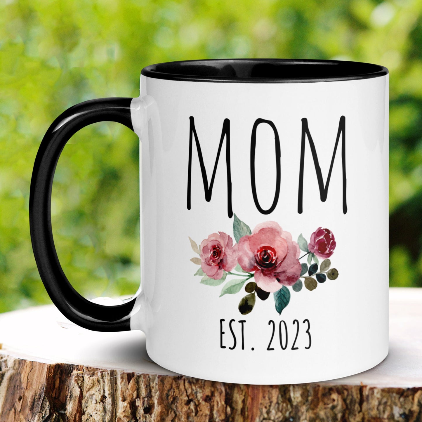 Mom Mug, Gifts for Mom, Flower Name Mug, Mothers Day Gift - Zehnaria - FAMILY & FRIENDS - Mugs