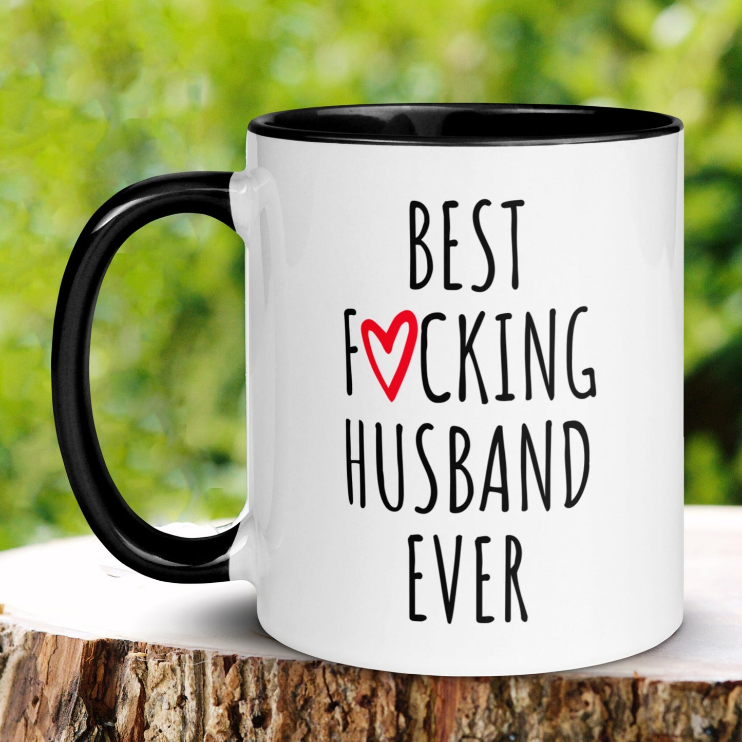 Best Fucking Husband Ever, Personalized Anniversary Gifts, Husband Coffee Mug, Gift for Husband - Zehnaria - FAMILY & FRIENDS - Mugs