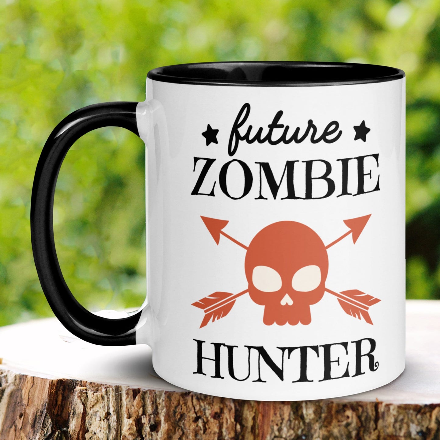 Halloween Mug, Zombie Hunter Mug, Skull Mug, Zombie Mug - Zehnaria - HALLOWEEN - Mugs