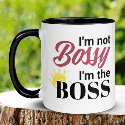 Boss Mug, Girl Boss Mug, I'm Not Bossy Mug, I'm the Boss Mug - Zehnaria - OFFICE & WORK - Mugs