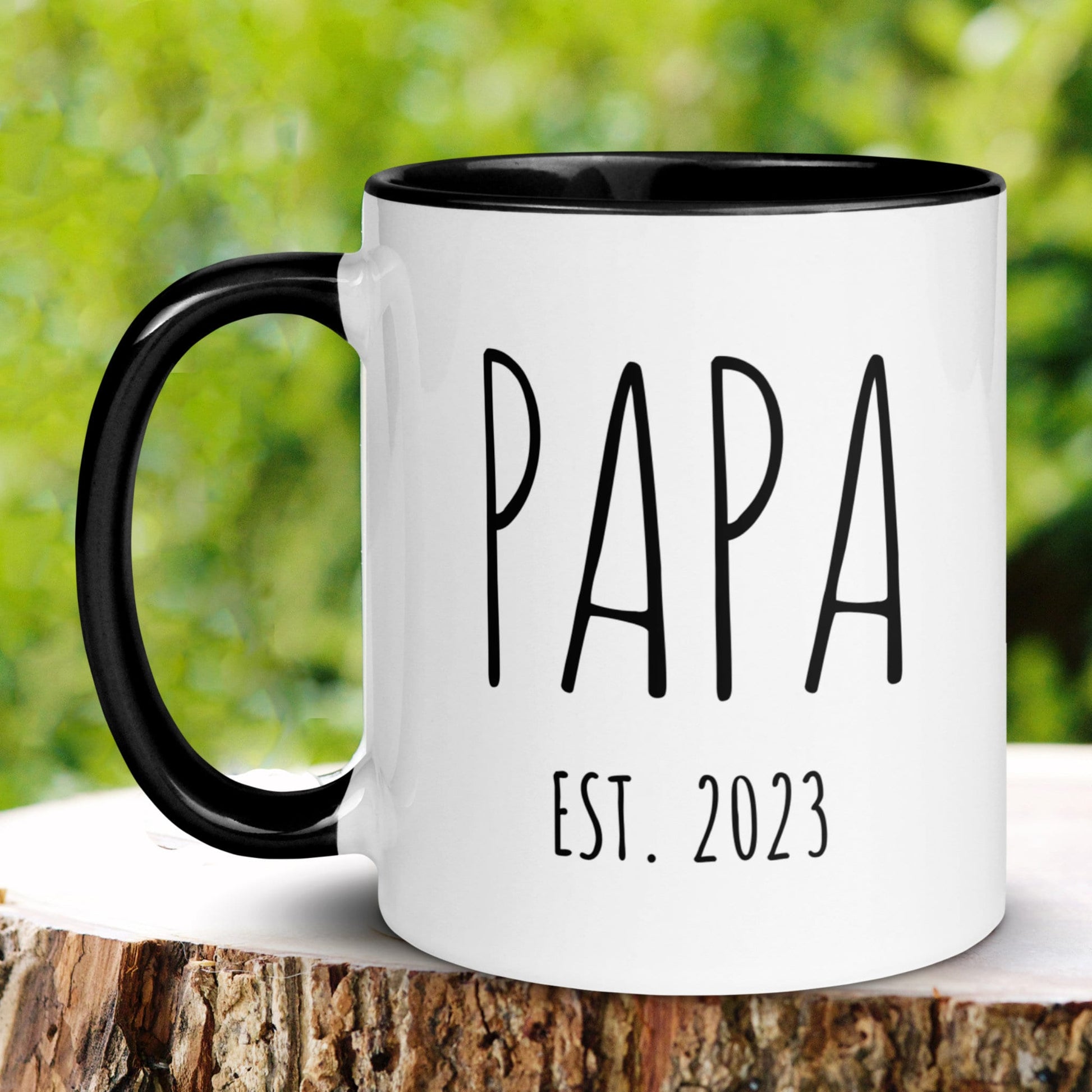 Papa Mug, Personalized Mug, Papa Gifts, Name Mug - Zehnaria - FAMILY & FRIENDS - Mugs