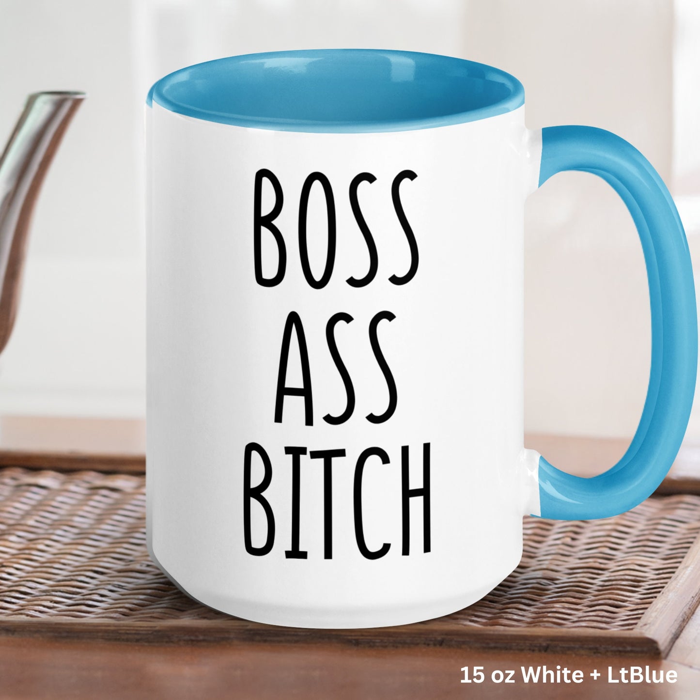 Boss Gift, Bitch Mug, Bad Bitch, Girl Boss - Zehnaria - INSPIRE & MOTIVE - Mugs