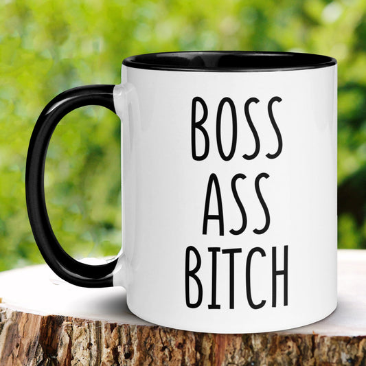 Boss Gift, Bitch Mug, Bad Bitch, Girl Boss - Zehnaria - INSPIRE & MOTIVE - Mugs