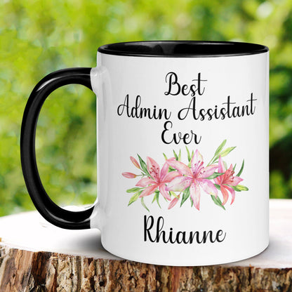 Admin Assistant Gift, Admin Coffee Mug, Secretary Day Gifts, Administrative Professionals Day Cup - Zehnaria - FAMILY & FRIENDS - Mugs