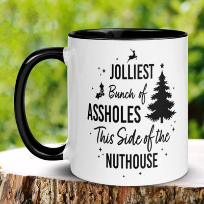 Funny Christmas Mug, Christmas Gifts, Christmas Tree Mug, Christmas Profanity Mug - Zehnaria - WINTER HOLIDAY - Mugs