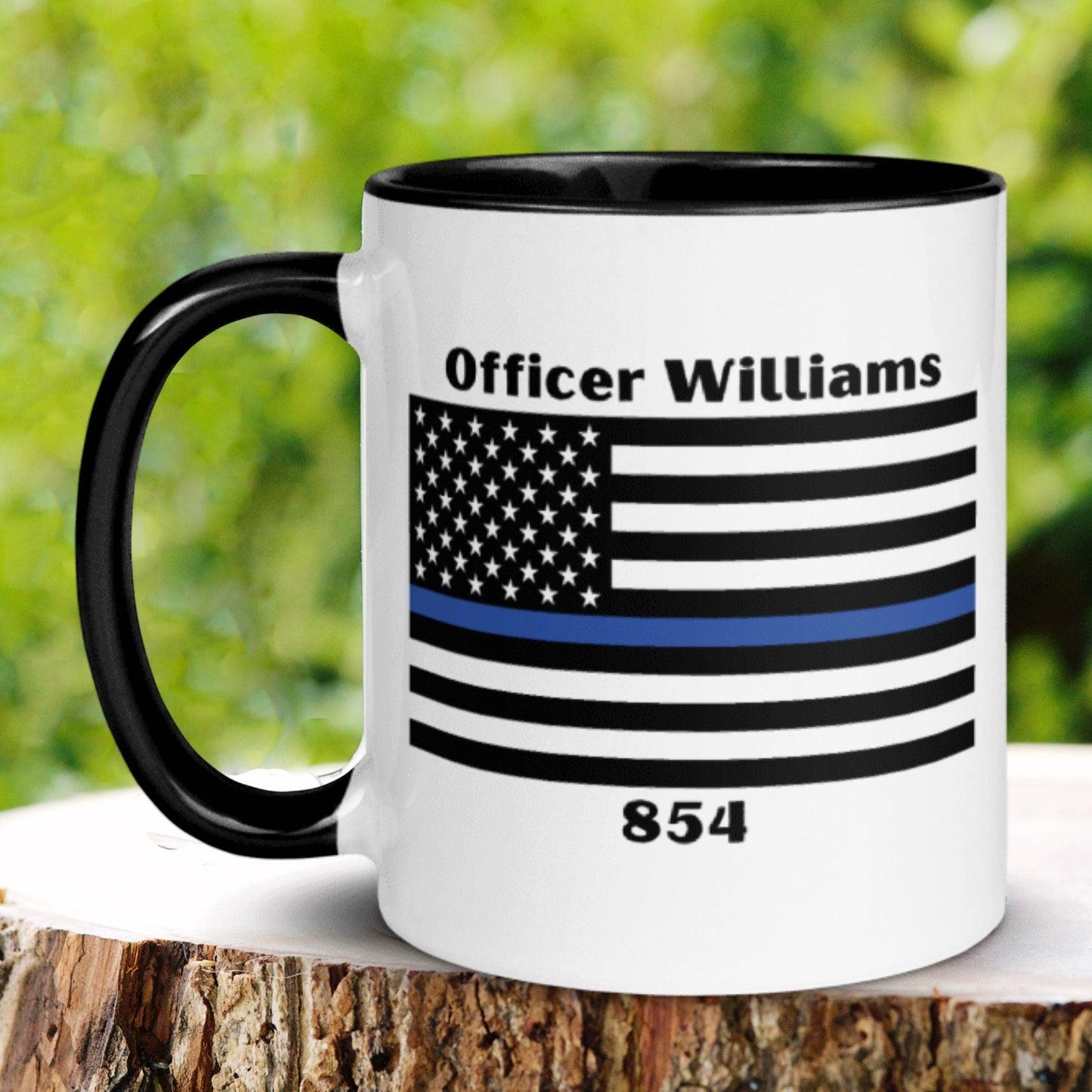 Personalized Police Officer Mug, Personalized Gift, Police Officer Gifts, Police Retirement - Zehnaria - CAREER & EDUCATION - Mugs